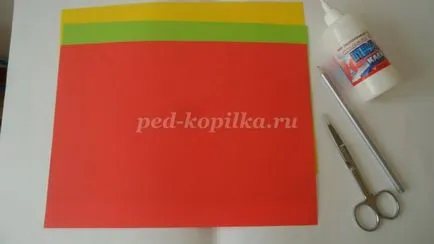 Цветя от хартия към майка подарък със собствените си ръце