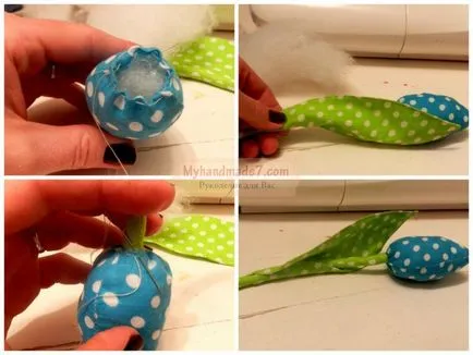 Цветя от плат със собствените си ръце майсторските класове (им) Цветя от плат със собствените си ръце майсторските класове