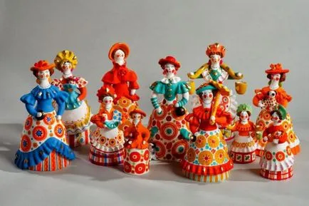Dymkovo играчки със собствените си ръце