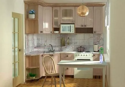 Кухня дизайн 5 квадратни метра