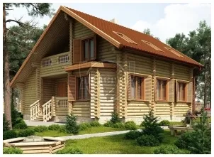 Дървени къщи до ключ купуват евтини, Цена, Фото проекти и едноетажна