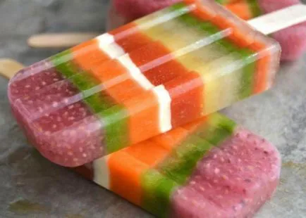Домашна сладолед popsicles рецепта