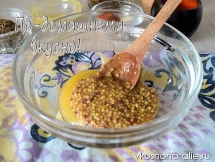 Начало pastorma на пиле (гърдата)