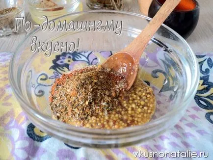 Начало pastorma на пиле (гърдата)
