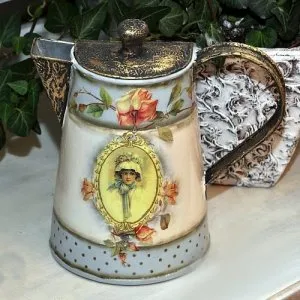 Ефектът на стареене в Декупаж (майсторски клас)