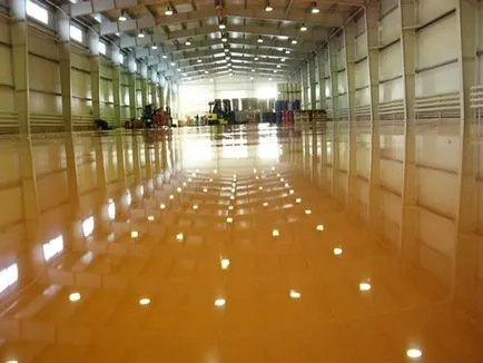 Епоксидни подове покриваща течност смола да се запълни със собствените си ръце, и полимер технология базови