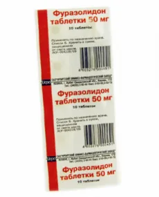 Фуразолидон за отравяне на вземането