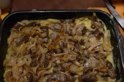Гъби, печени на фурна рецепти и снимки, как да се пекат гъби и да направи готвене
