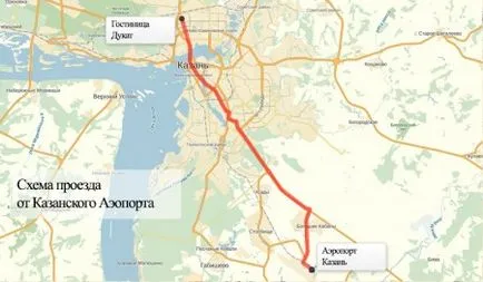 Как да стигнем до там и да се стигне до летището от град Казан и обратно