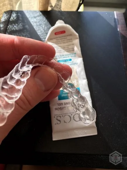 Тъй като ние тествани корекция aligners ухапване в нашия режисьор (3D-печат) Тъй като ние тествани корекция aligners ухапване в нашия режисьор