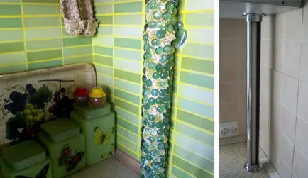 Както тръба кухня скрий газ