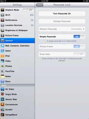 Как да се конфигурира за IPAD 2