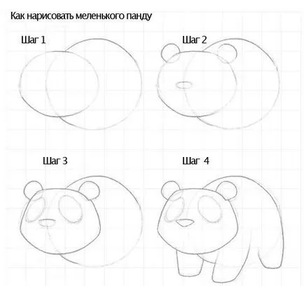 Как да се направи панда прост писалка с помощта на снимка