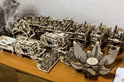 Как да направите Украйна дървена конструктор ugears (дървена) Как да направите Украйна дървена конструктор ugears