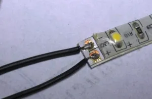 Как да спойка LED ленти, запояване светодиоди
