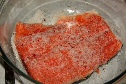 Както рецепта сол пъстърва за осоляване къща (лист) Като сол пъстърва дома рецепта осоляване на