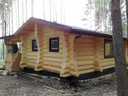 Как да се изгради една сауна нарязан