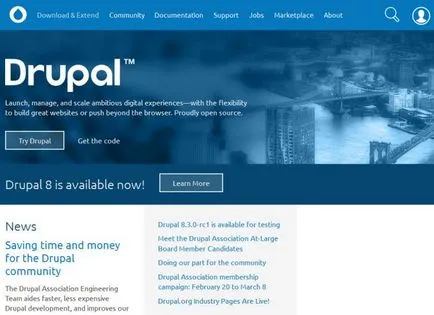 Как работи и как да инсталирате Drupal (Drupal) до Денвър