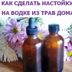 Как да направите настойка от водка билков дома