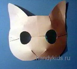 Как да си направите маска на котка (маска) Как да си направите маска на котка
