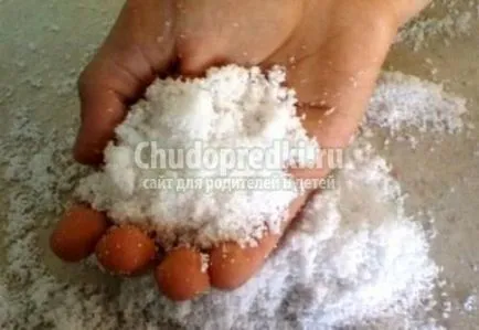 Как да си направим сняг с ръцете си най-добрите идеи със снимки