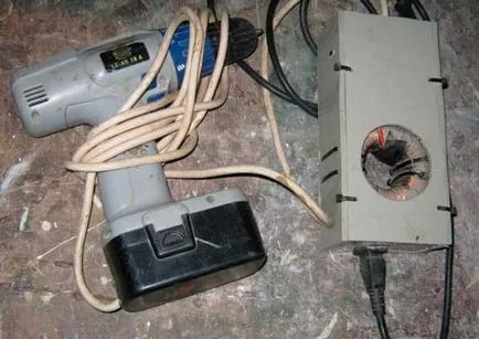 Как да си направим отвертка от 220V с ръцете си промяна на батерията (правя) Как да си направим отвертка от 220V с ръцете си правя отново с батерия