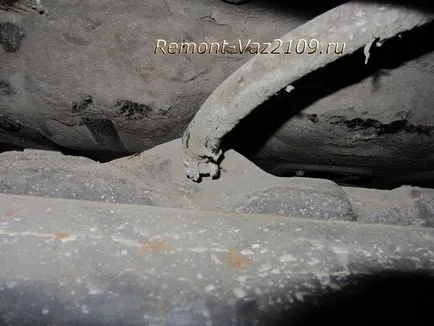 Премахване на резервоара за гориво от автомобила, ремонт вази 2109-2108
