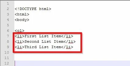 Как да създадете списък с HTML е много лесно!