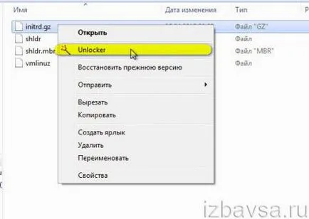 Как да премахнете несменяеми файлове, папки (с помощта отключвам програма) (премахнете) Как да премахнете несменяеми файлове, папки (с помощта отключвам програма)