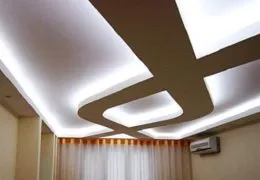 Как да се засили в стената от гипсокартон за тавани, gipsportal (таван гипсокартон участък стена) Как да се засили в стената от гипсокартон за тавани, gipsportal
