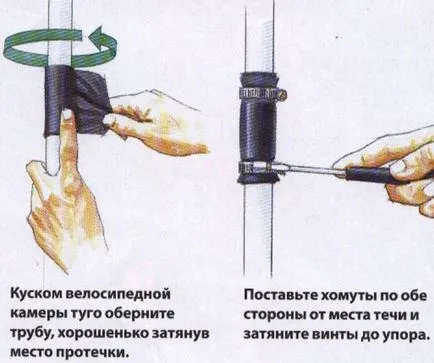 Как да се определи отопление поток тръба капеща тръба, ами ако изтичащи потоци