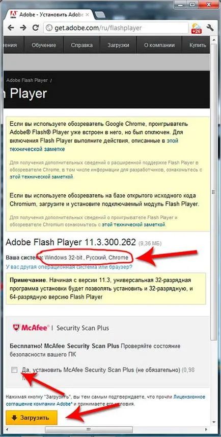 Как да инсталирате Flash Player 1