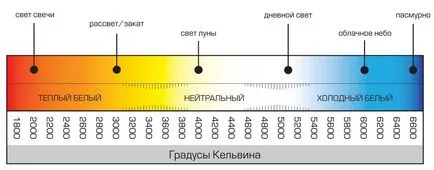 Как да изберем цветовата температура - novolampa от знания