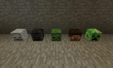 Minecraft как да се направи главата на всяко създание