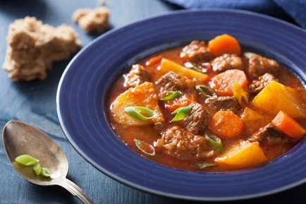 Как да се изнеса вкусни картофи с месо, които, къде и какво