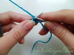 Как да плета еластични игли AJ начинаещи дъвка модел