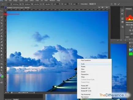 Как да рисувате на заден план в Photoshop