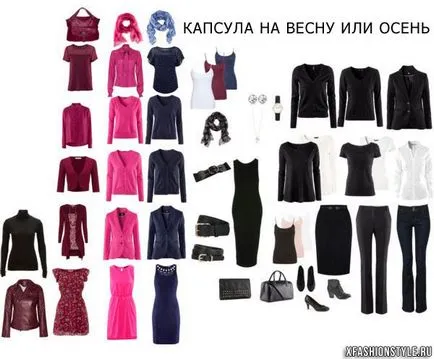 Mi a kapszula szekrény elegáns fotó példák kapszula!