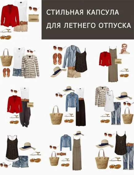 Mi a kapszula szekrény elegáns fotó példák kapszula!