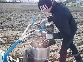 Planter за мотоблок собствените си ръце