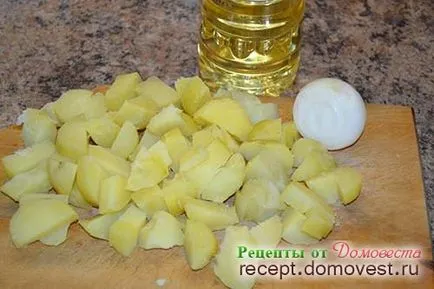 Пържени картофи, като в Съветския ресторант, ден сутринта (картофи) Пържени картофи, както в Съветския ресторант, дневен сутрин