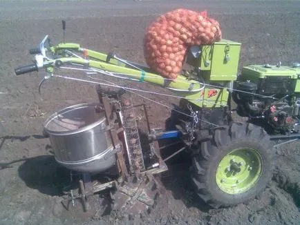 Planter за мотоблок собствените си ръце