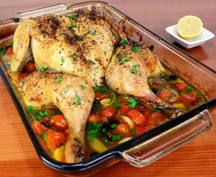 Категория пиле, прости рецепти на фурна със снимки