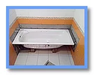 При инсталиране на вана
