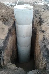 Копаене добре трактор