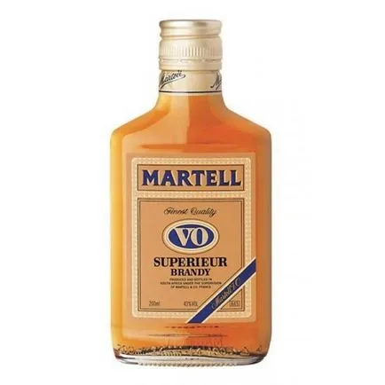 Мартел Коняк VSOP, срещу, ревюта XO