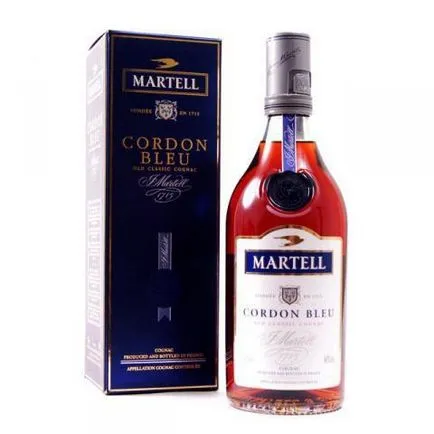 Мартел Коняк VSOP, срещу, ревюта XO