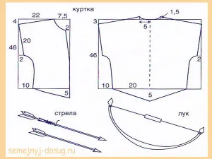 Индийски костюм с ръцете си 1