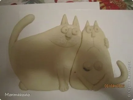 Котка на сол тесто стъпка майсторски клас със снимки и видео