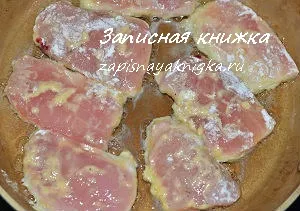 Пилешко филе в тесто 1